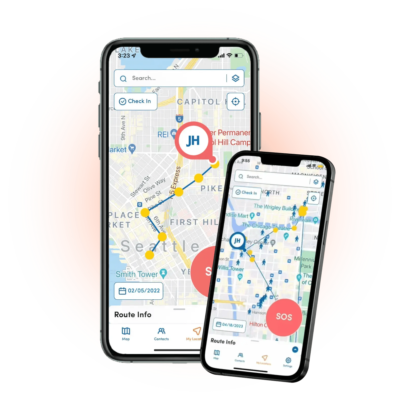 AlertGPS screenshots