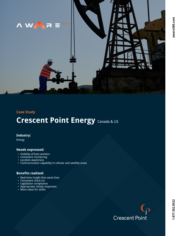 Case study - How Crescent Point Energy keeps workers connected and safe