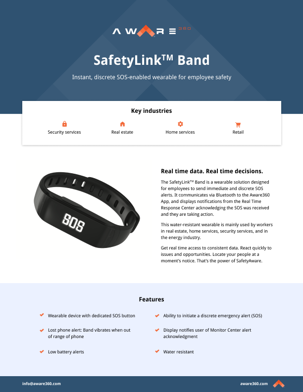 SafetyLink Band - EN